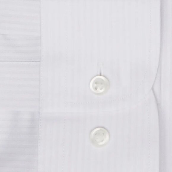 Nordstrom Tech-Smart Trim Fit Stretch Stripe Dress Shirt 15.5 34/35 - Picture 3 of 5